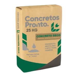 Concretos Pronto Concreto Seco, Saco 25 kg